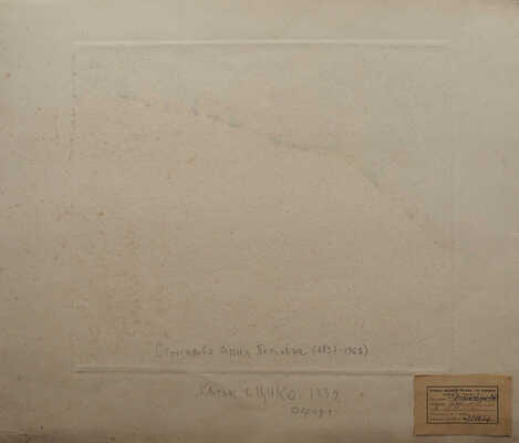 Строганова Анна Петровна. Уголок ЦПКиО зимой 